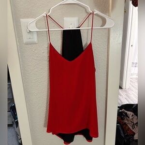 Elegant Red Women's Top